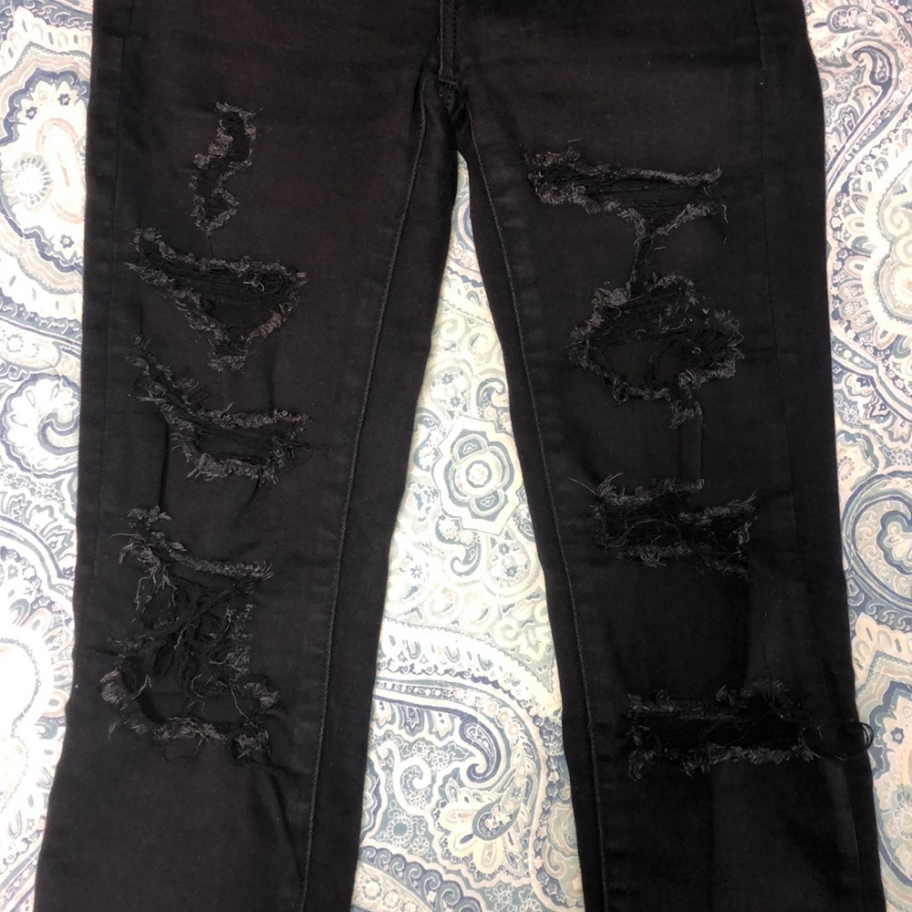 black american eagle skinny jeans - Picture 2 of 2